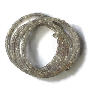 Wrap around beaded bracelet